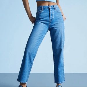 Pacsun High Rise Straight Jeans